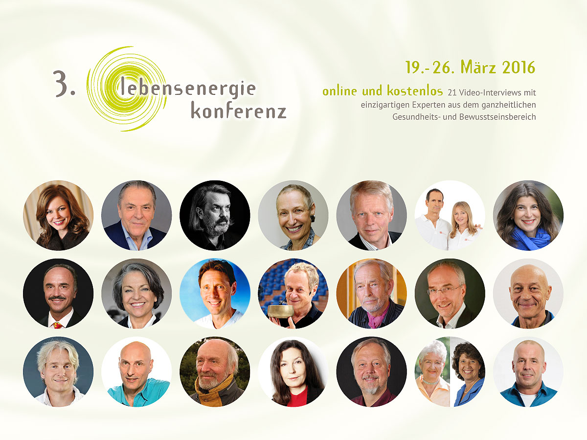 Veranstaltungsbanner Lebensenergie-Konferenz 2016